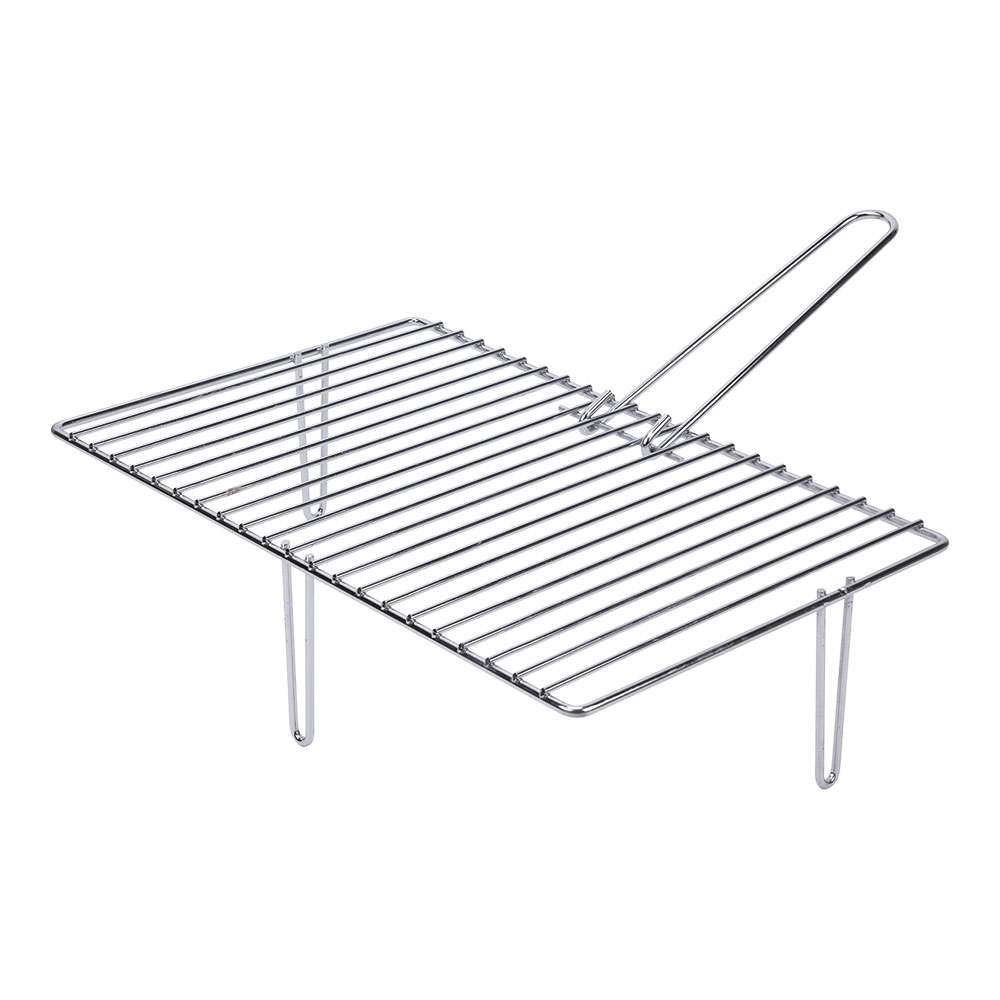 PARRILLA CINCADA DE 3 PATAS PARA CHIMENEAS. 46,6x28cm - Ítem