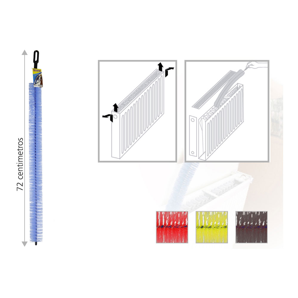 CEPILLO LIMPIA RADIADORES 72cm COLORES SURTIDOS MAURIS