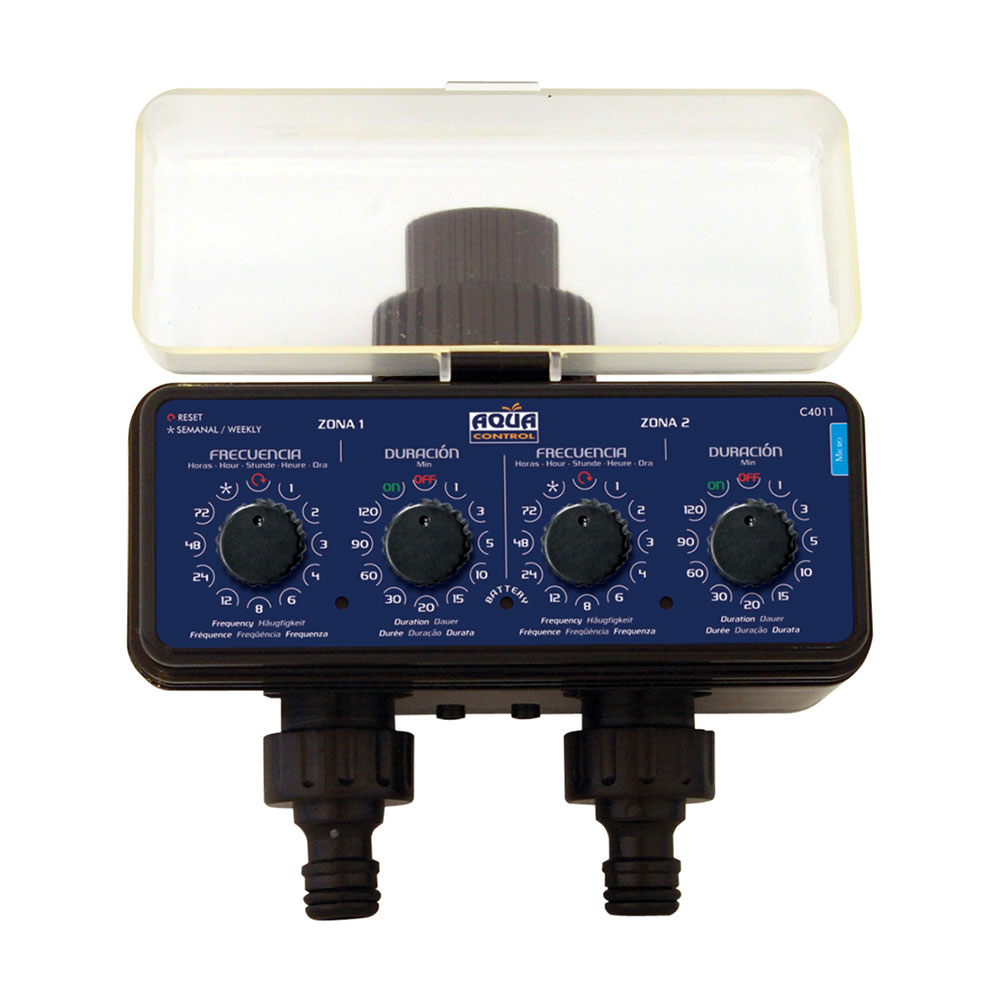 PROGRAMADOR DE GRIFO DE DOBLE SALIDA C5005 AQUA CONTROL - Ítem