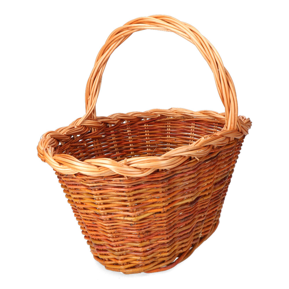 CESTA MIMBRE 37x25x20cm ALTURA CON ASA 34cm - Ítem
