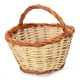 CESTA CAÑA 30x22x15cm ALTURA CON ASA 23cm