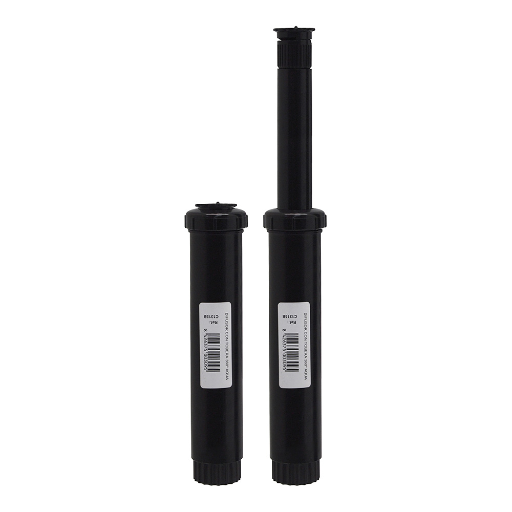 DIFUSOR CON TOBERA (EMERGENTE) 10cm 360° ALCANCE DE 4 A 4,5m AQUA BASIC - Ítem