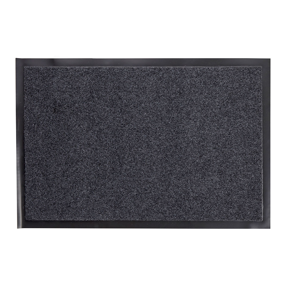FELPUDO NEGRO ANTIDESLIZANTE 60x40cm - Ítem