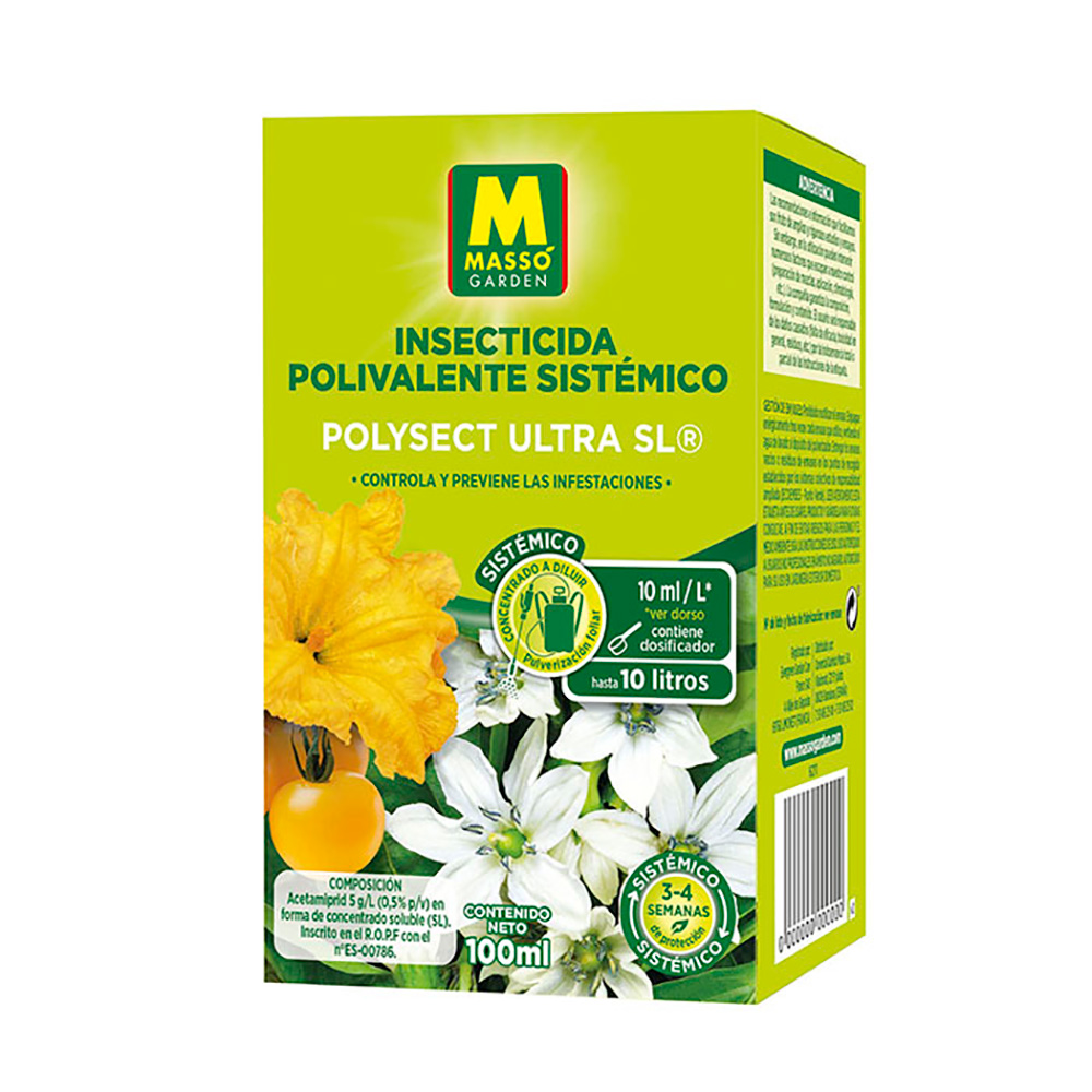 INSECTICIDA POLIVALENTE 100ml. 30267N MASSÓ