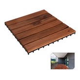 KIT DE 9 BALDOSAS ACACIA 30x30cm PARA TERRAZA