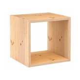 ESTANTERIA MODULAR 1 CUBO DINAMIC PINO MACIZO 36,2x33x36,2cm ASTIGARRAGA