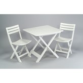 SET DE CAMPING COLOR: BLANCO 44x41x78cm/80x72x70cm MODELO: CAMPING SET PROGARDEN