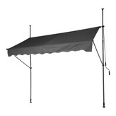 TOLDO AJUSTABLE 250x120cm COLOR GRIS