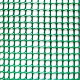 ROLLO DE MALLA LIGERA CADRINET COLOR VERDE 1x25m CUADRO: 4,5x4,5mm NORTENE