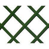 CELOSIA DE PLASTICO 1x2m COLOR VERDE PERFIL DE LISTONES 22x6mm