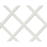 CELOSIA DE PLASTICO 1x2m COLOR BLANCO PERFIL DE LISTONES 22x6mm