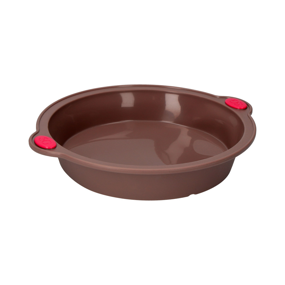 MOLDE REDONDO REFORZADO DE SILICONA PREMIUM Ø24cm - Ítem