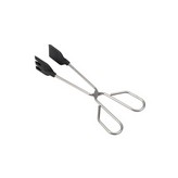 PINZAS DE COCINA CON PALA DE SILICONA/INOXIDABLE. 30cm