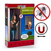 MOSQUITERA MAGNETICA 100x220cm (2 HOJAS DE 50x220cm) NEGRA