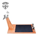 JAMONERO TOP LINE MADERA DE CAUCHO CON BASE CERAMICA EDM