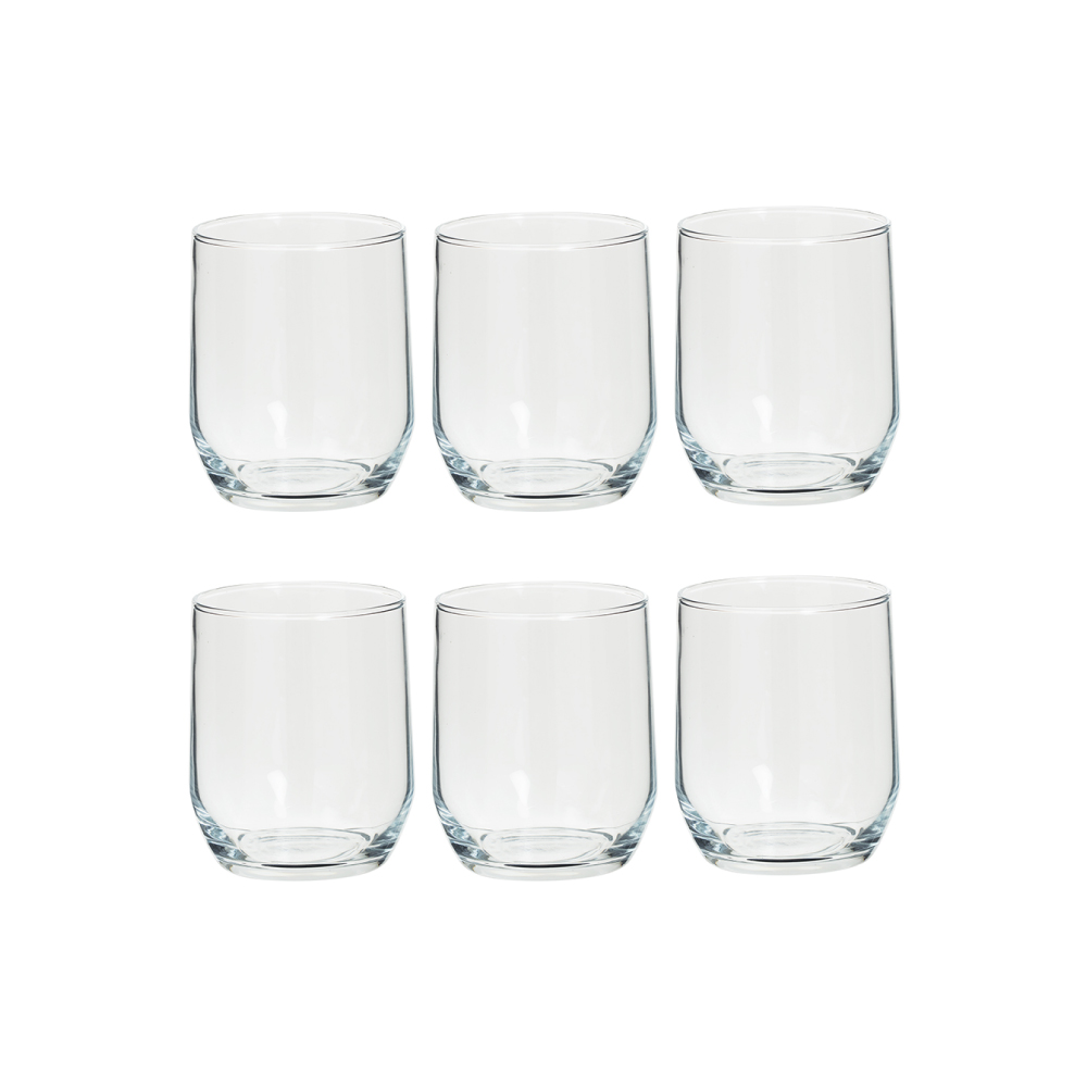 SET 6 VASOS DE AGUA DE CRISTAL COLECCION PAOL 31,5cl