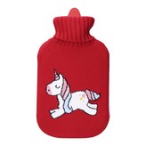 BOLSA DE AGUA CALIENTE. MODELO ROJA UNICORNIO 2 L EDM