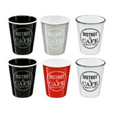 PACK 6 TAZAS MODELO BISTROT 11cl
