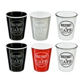 PACK 6 TAZAS MODELO BISTROT 11cl