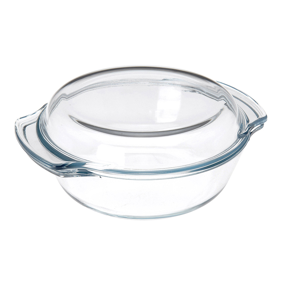 FUENTE REDONDA DE CRISTAL CON TAPA 2L - Ítem