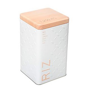 Boîte à riz 1,25kg SCANDI NATURE BR6 - Blanc - Veo shop