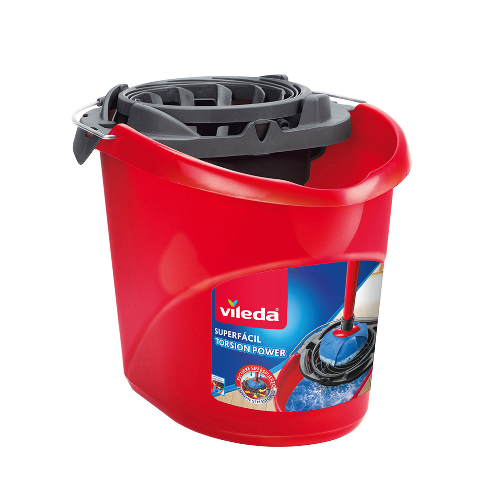 CUBO CON ESCURRIDOR SUPERFACIL 10L 168734 VILEDA - Ítem