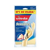 GUANTES SENSIBLES TALLA M 112168 VILEDA