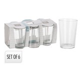 SET DE 6 VASOS DE CRISTAL 200ml