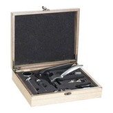 BOX DE MADERA SOMMELIER 9 PIEZAS