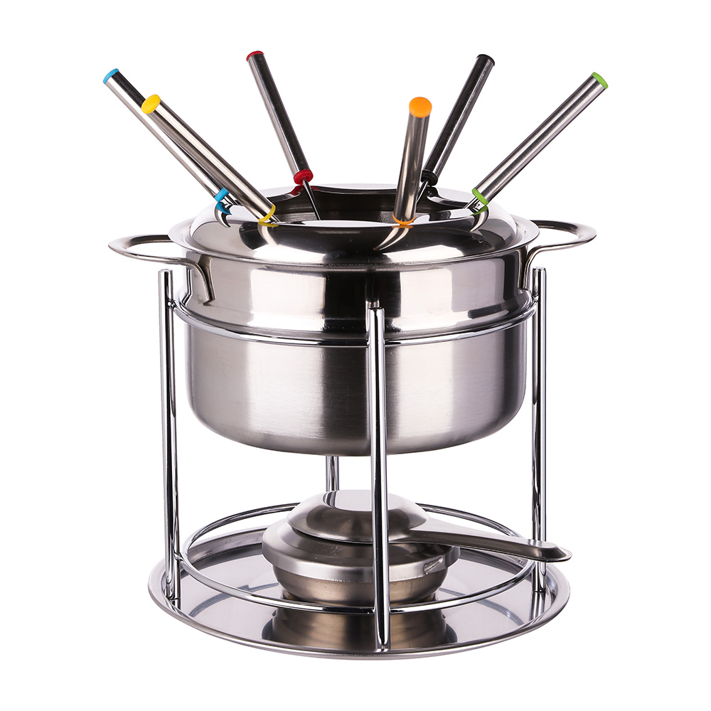 FONDUE INOXIDABLE PARA 6 PERSONAS