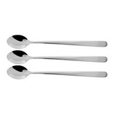 SET 3 CUCHARAS LARGAS PARA BEBIDA ACERO INOXIDABLE 19cm FM