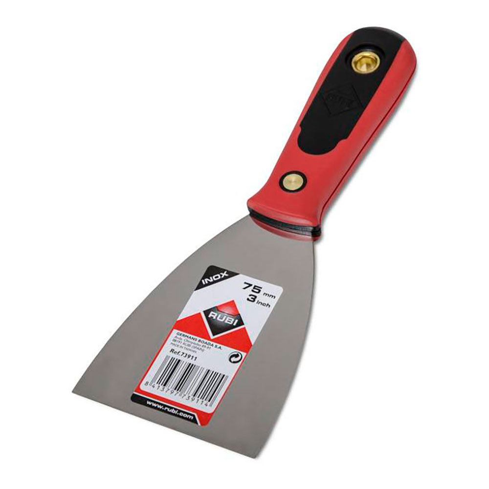 ESPÁTULA INOX 75mm 73911 RUBI - Ítem
