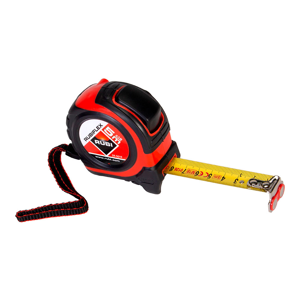 FLEXÓMETRO RUBIFLEX 5m x 19mm R75901 RUBI - Ítem