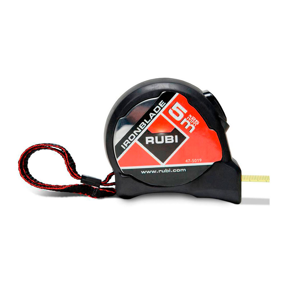 FLEXÓMETRO IRONBLADE 5m x 25mm. DOBLE MARCADO R75909 RUBI - Ítem