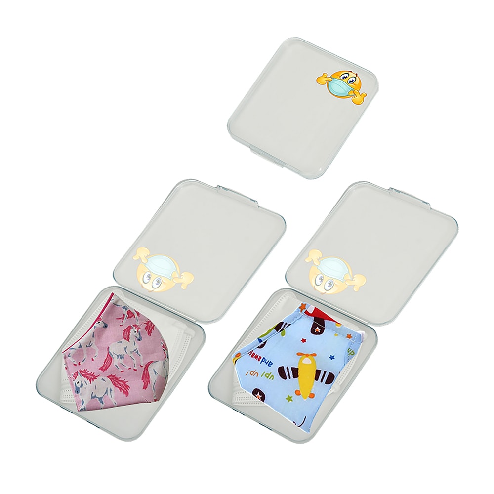 PORTA MASCARILLAS POCKET 11x12,4x1,2cm COLORES / MODELOS SURTIDOS - Ítem