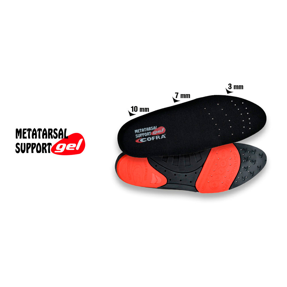 PLANTILLA METATARSAL SUPPORT GEL TALLA 37 COFRA