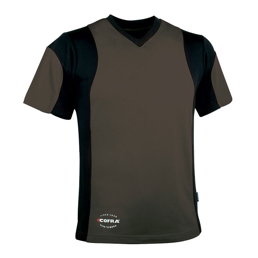 CAMISETA JAVA FANGO/NEGRO COFRA TALLA L