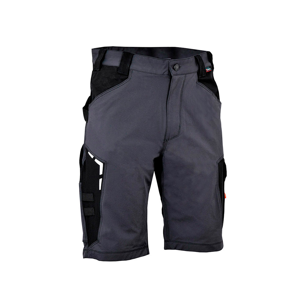 BERMUDA BORTAN GRIS OSCURO NEGRO COFRA TALLA 48 - Ítem