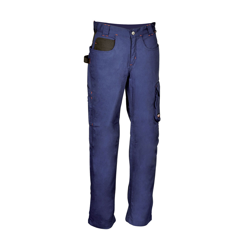 PANTALON WOMAN WALKLANDER AZUL MARINO NEGRO COFRA TALLA 34