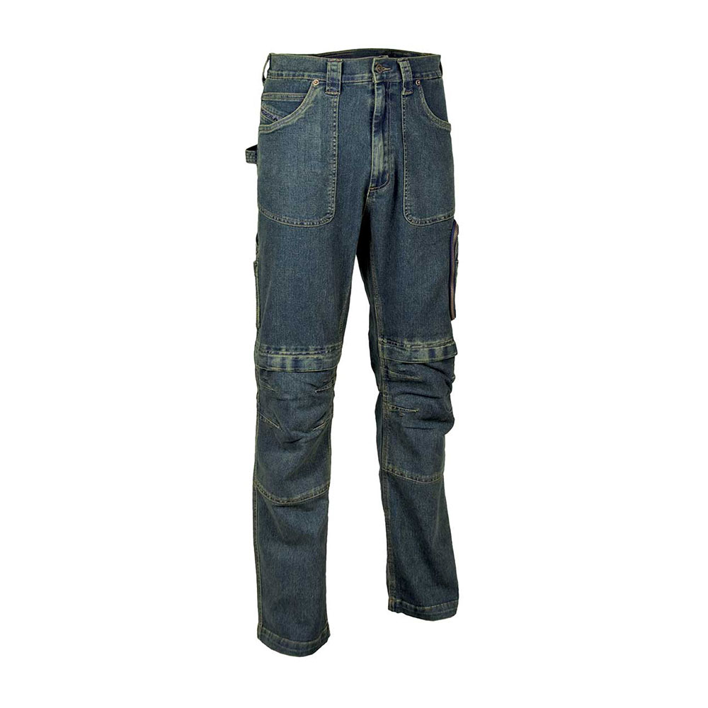 PANTALON DORTMUND AZUL MARINO COFRA TALLA 42