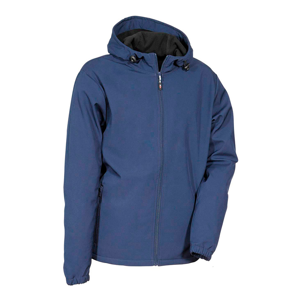 CAZADORA SOFTSHELL VANNAS AZUL MARINO COFRA TALLA XL - Ítem