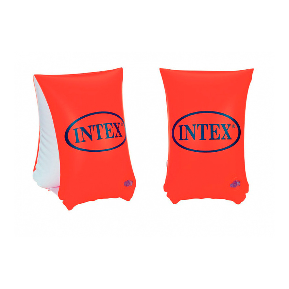 MANGUITOS HINCHABLES. COLOR ROJO 23x15cm. INTEX