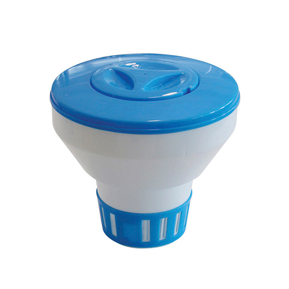 DISPENSADOR DE QUIMICOS FLOTANTE (GRANULADO O PASTILLAS) GRANDE Ø22,5x20cm EDM - Ítem