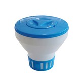 DISPENSADOR DE QUIMICOS FLOTANTE (GRANULADO O PASTILLAS) GRANDE Ø22,5x20cm EDM