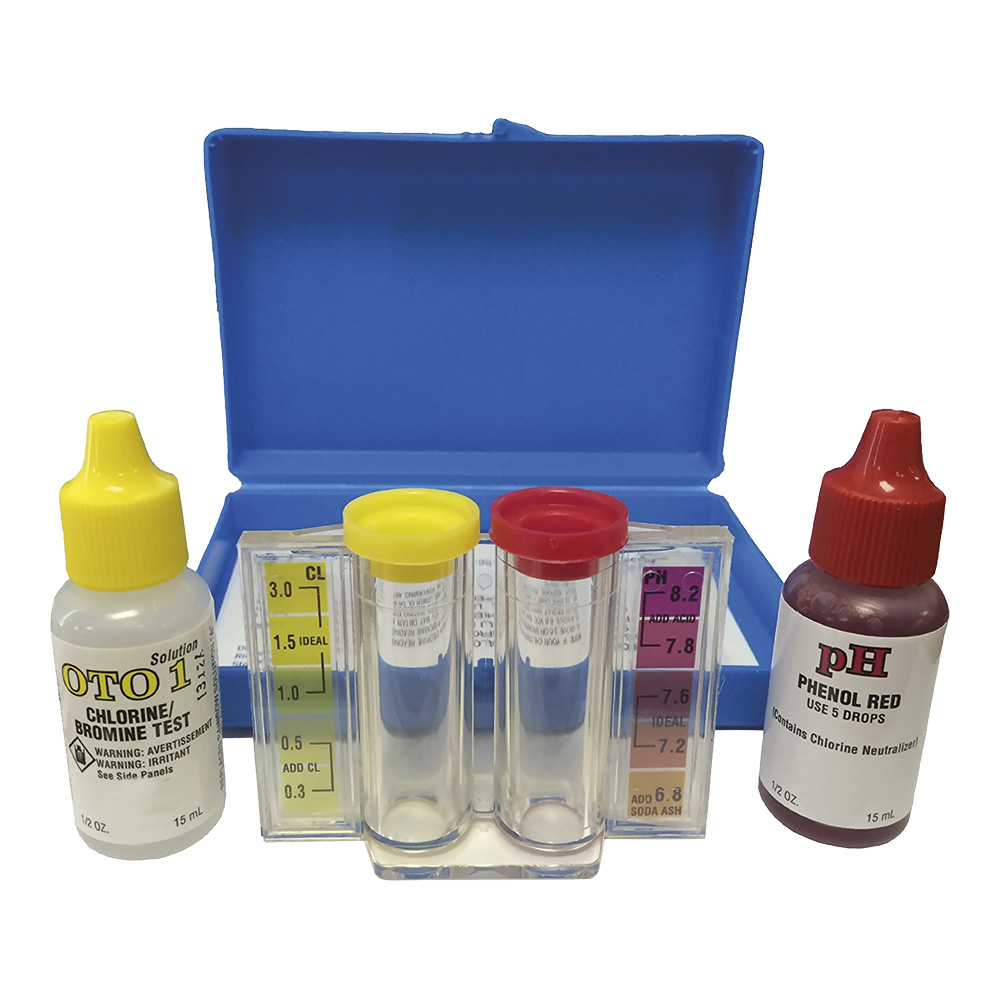 KIT TEST PARA PISCINAS CLORO - PH- ALCALINIDAD EDM - Ítem