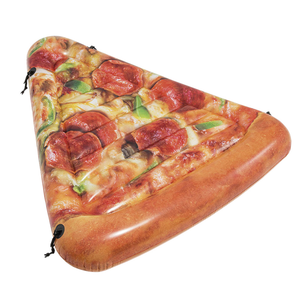 COLCHONETA HINCHABLE 175x145cm MODELO PORCION PIZZA. INTEX