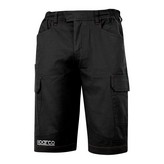 PANTALÓN BERMUDA CARGO NEGRO TALLA-S 02410NR1S SPARCO