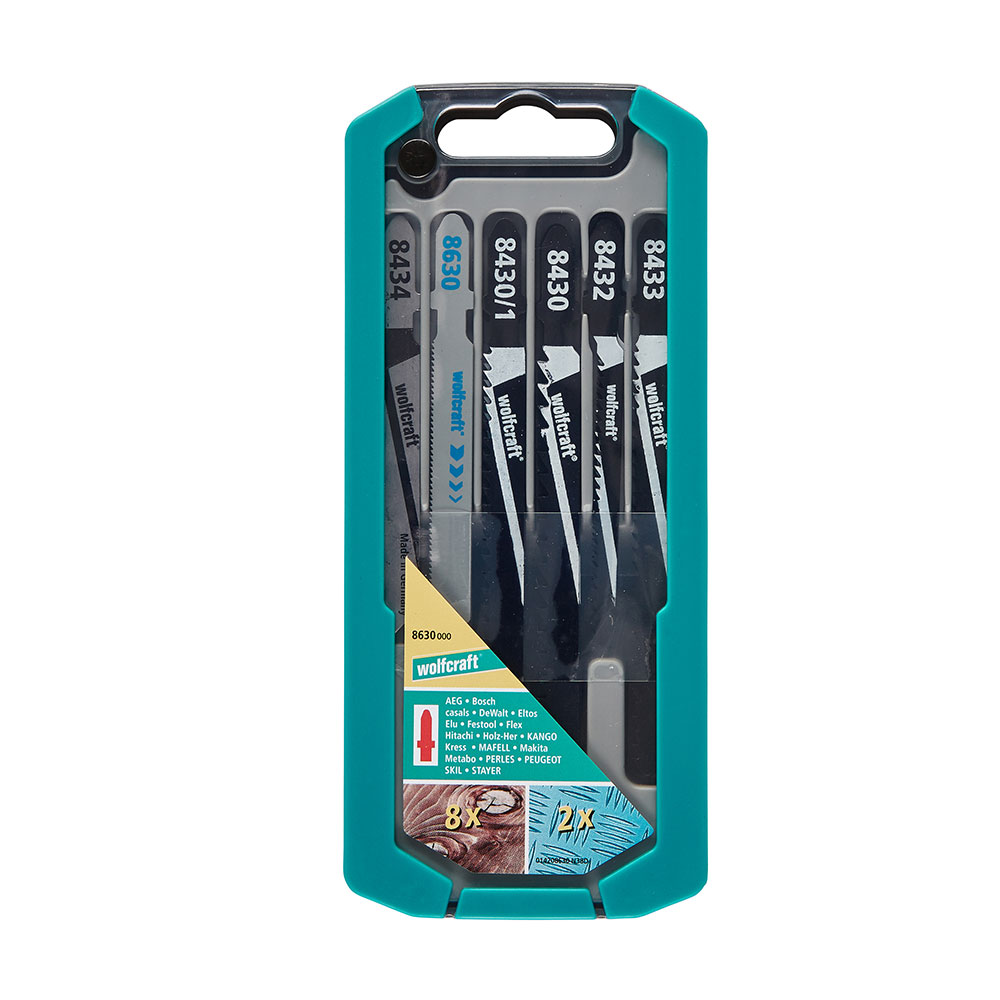 ESTUCHE HOJAS DE SIERRA PARA BOSCH. 8630000 WOLFCRAFT - Ítem