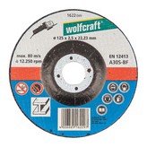 DISCO DE CORTE PARA METAL Ø125x2,5x22,23mm. 1622099 WOLFCRAFT