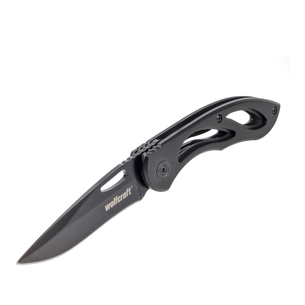 NAVAJA PARA OCIO CON CUCHILLA PLEGABLE 4288000 WOLFCRAFT - Ítem